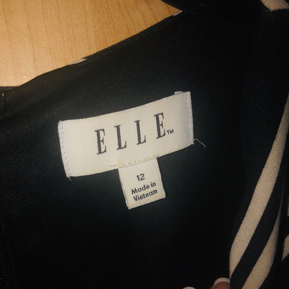 BNWOT - Black and White Sleeveless Striped Dress - Picture 3 of 5